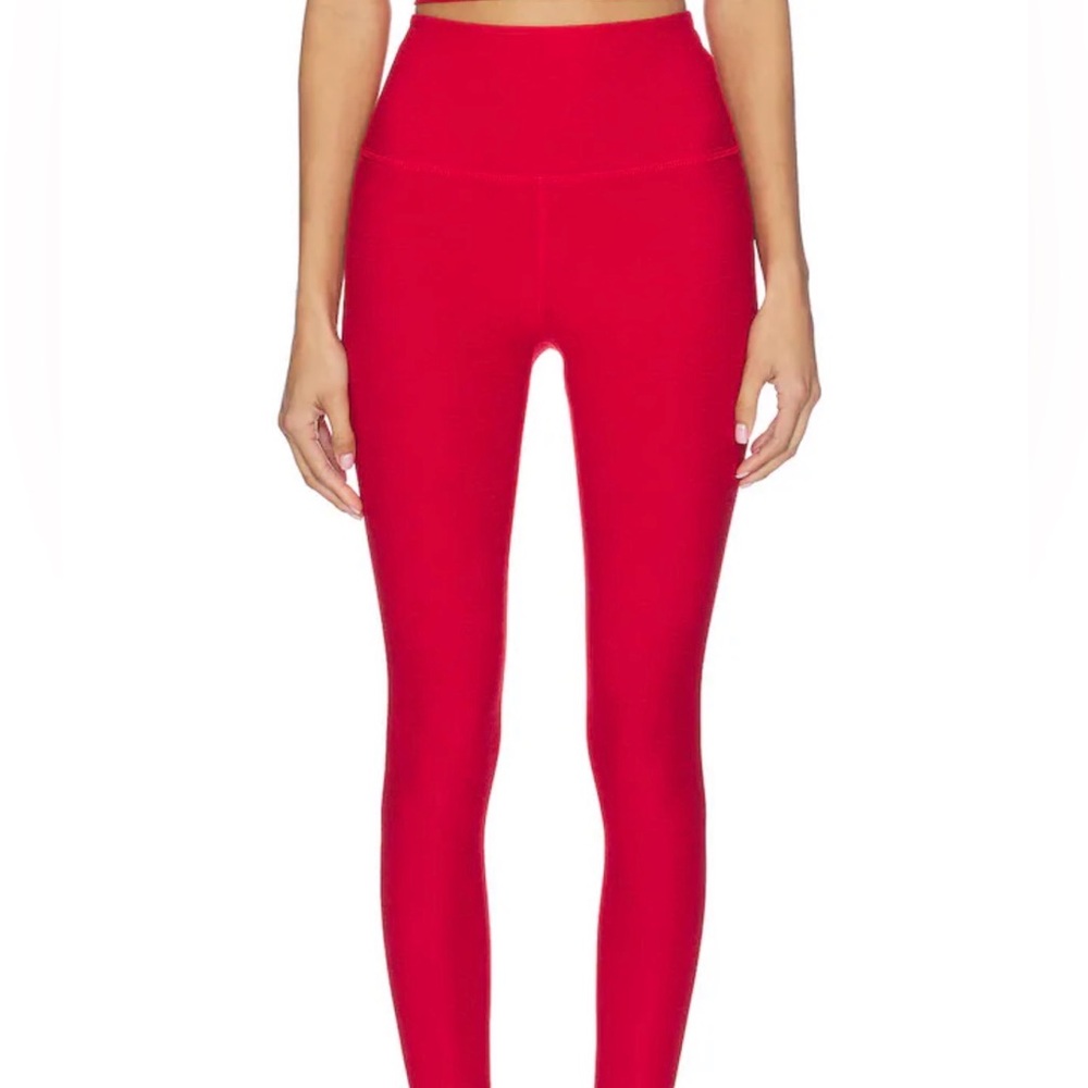Beyond Yoga Spacedye Leggings in Red